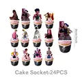 24pcs cake topper