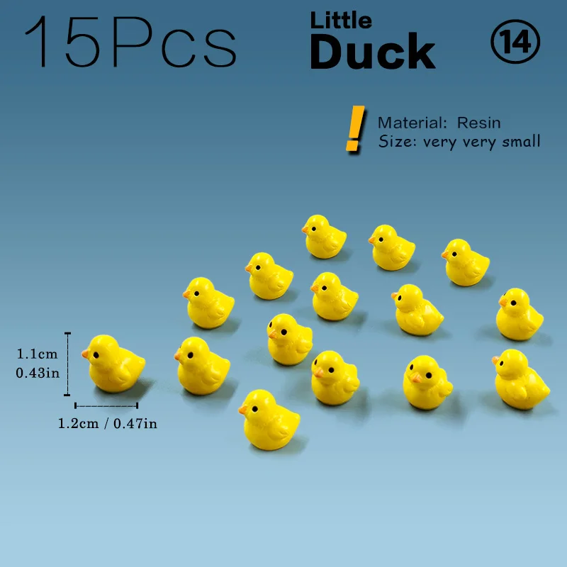 15pcs Ducks