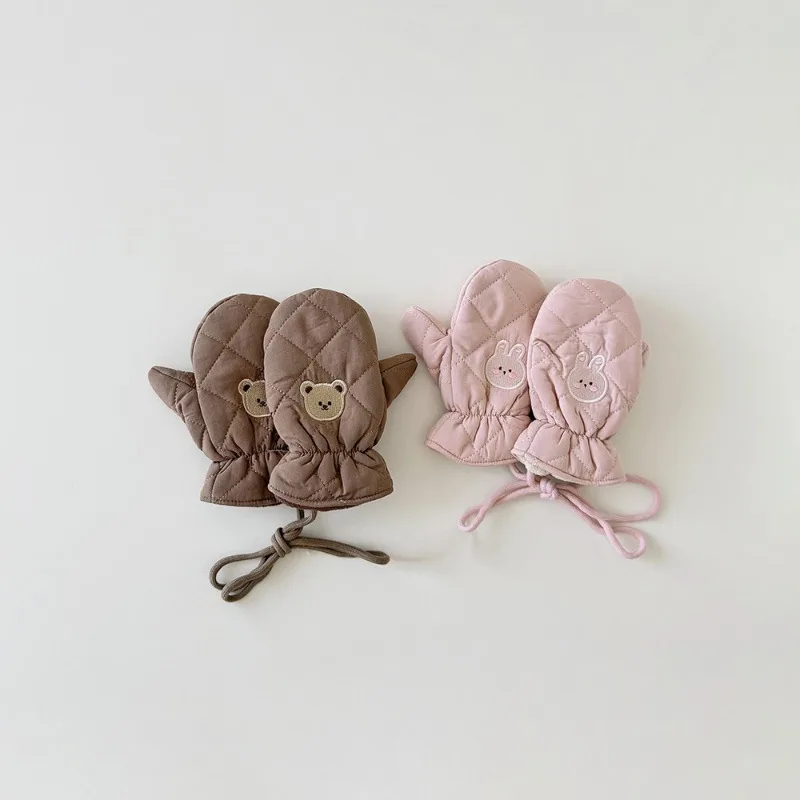 Guantes de esquí para niños de invierno, con bonitos estampados de animales, adecuados para niños y niñas, cálidos y resistentes al frío para jugar al aire libre. - imagen 3