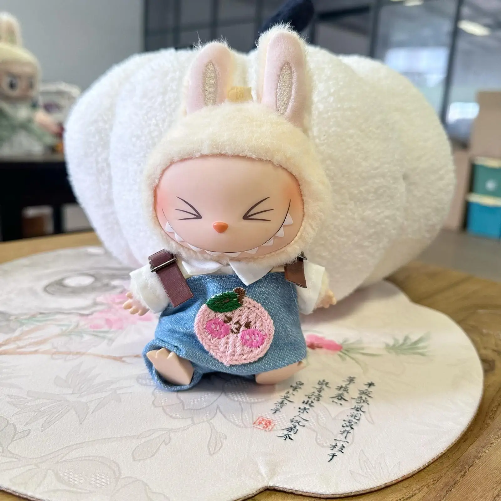15cm 17cm Doll Apparel for Plush Figures, Outfit Set with Footwear