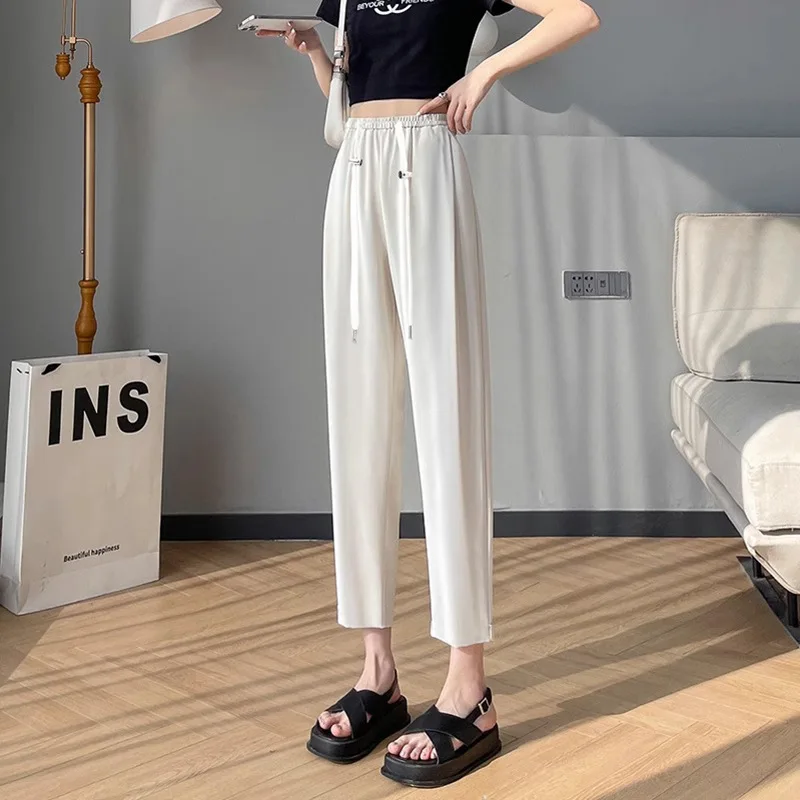 Pantalones embarazo verano – Corte holgado maternity - imagen 3