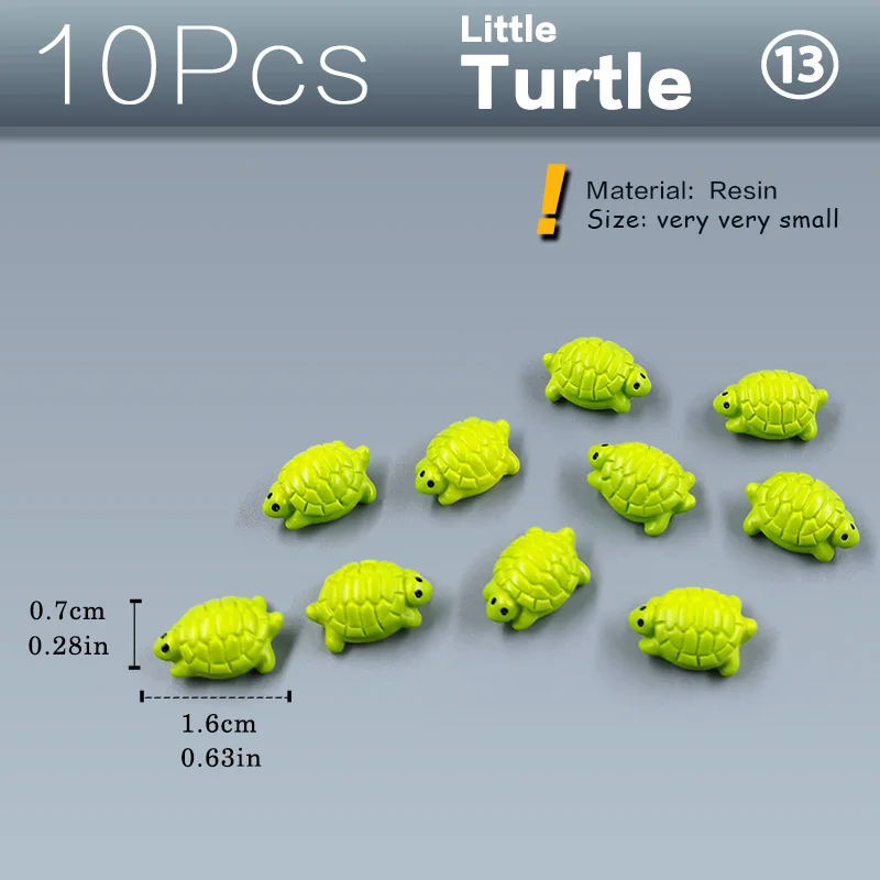 10pcs Turtles