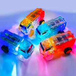 Coches con luces LED para pistas de carreras infantiles