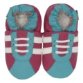 sneaker red teal