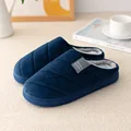 Navy slippers