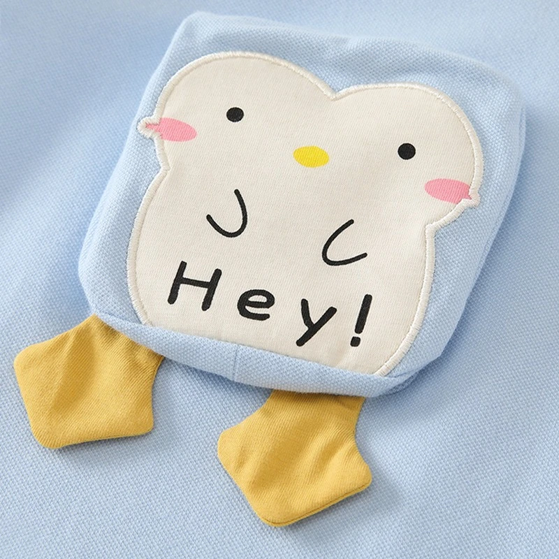 Unisex Baby Summer Spliced Romper - Cute Cartoon Animal Striped Jumpsuit for Boys & Girls Breathable Cool Outdoor Bodysuit - imagen 3