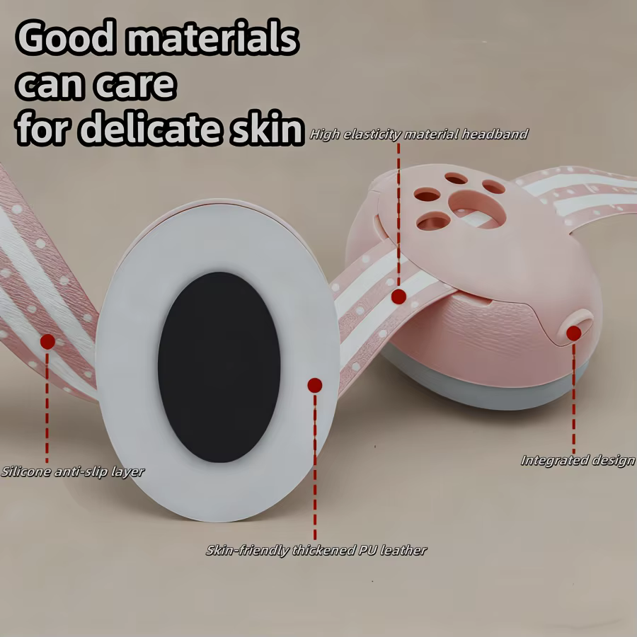 Tapones oído niños diadema – Protección ruido sueño - imagen 4