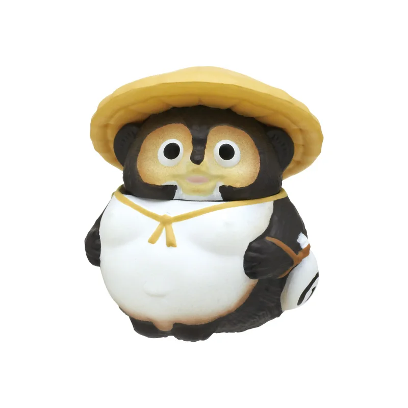 Dark brown tanuki