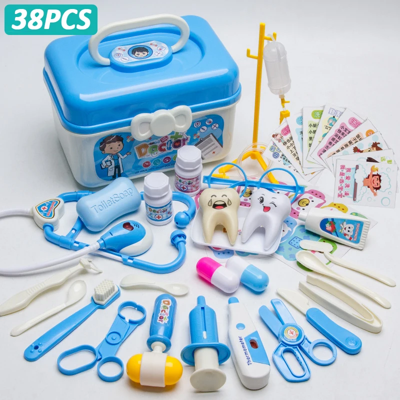 38pcs blue