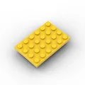 100pcs yellow