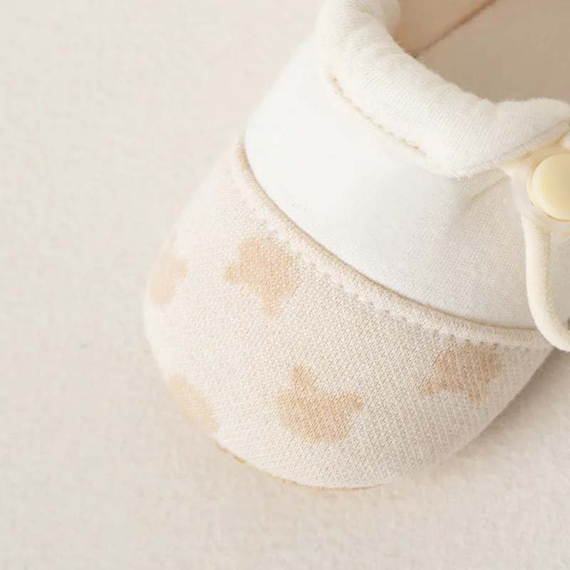 MILANCEL, nuevos zapatos para caminar de otoño para bebés de 0 a 18M, zapatos de suelo a rayas con puntos dulces para niñas, versión coreana, suaves y antideslizantes para niños pequeños - imagen 3