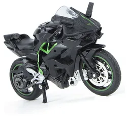 Modelo Kawasaki Ninja ZX-12R 1:18 - Motocicleta de colección para niños