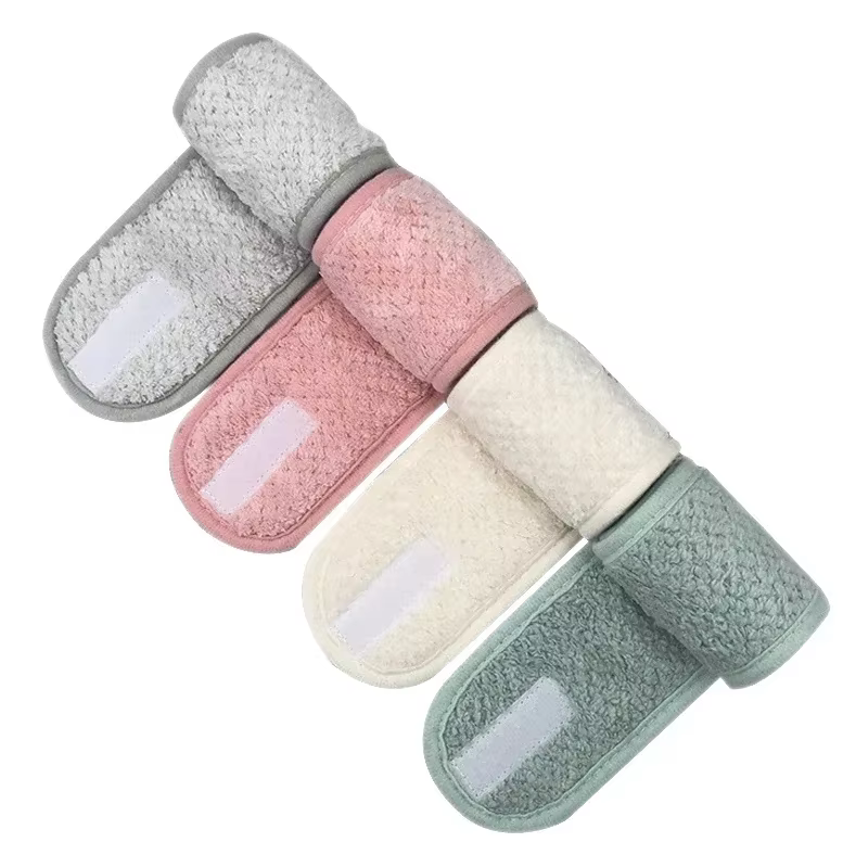 Diadema ancha ajustable antideslizante mujer – Uso maquillaje spa - imagen 5
