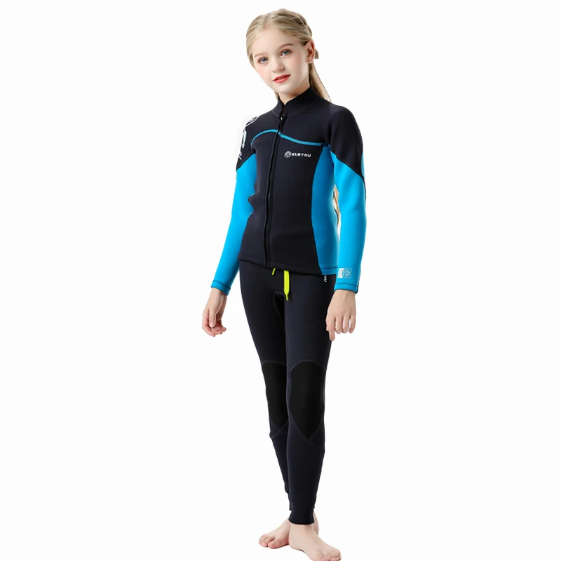 Traje de neopreno infantil para buceo y surf térmico 2,5 mm - imagen 4