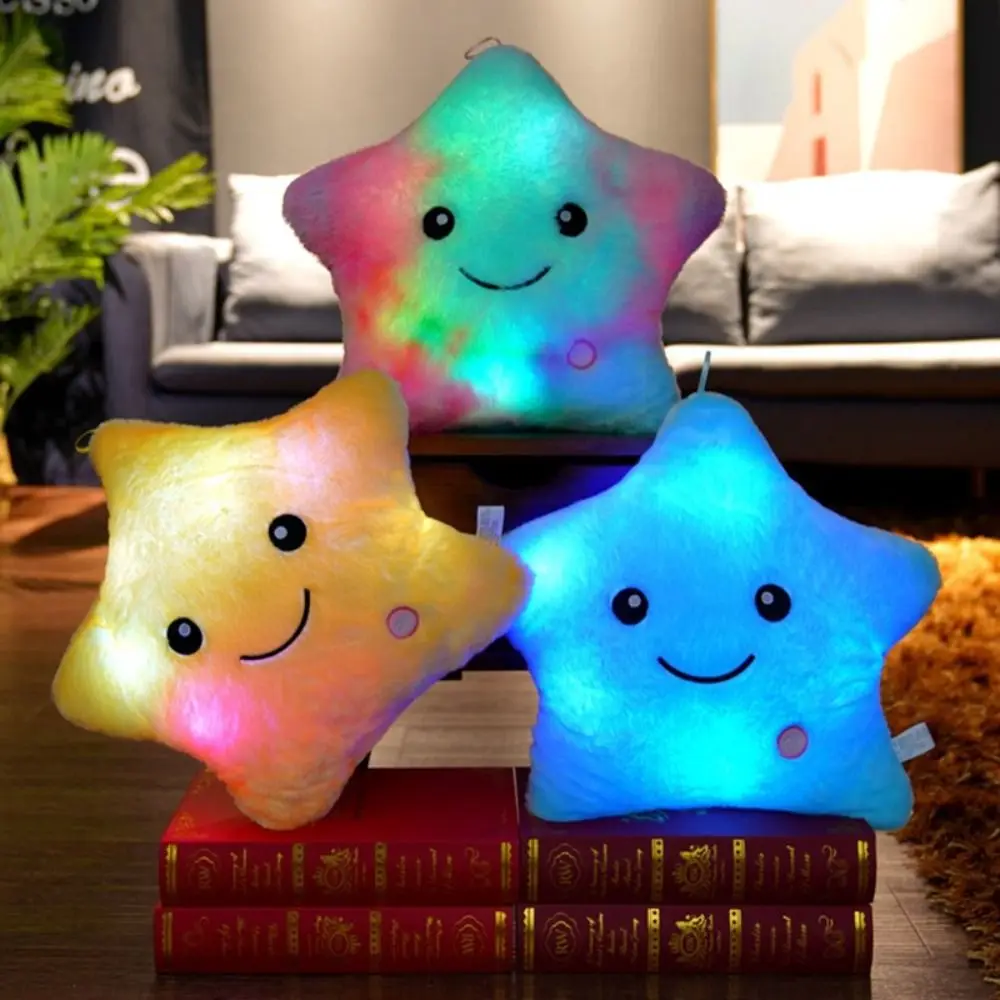 Estrella de peluche LED suave – Juguete decorativo para bebés y niños - imagen 4