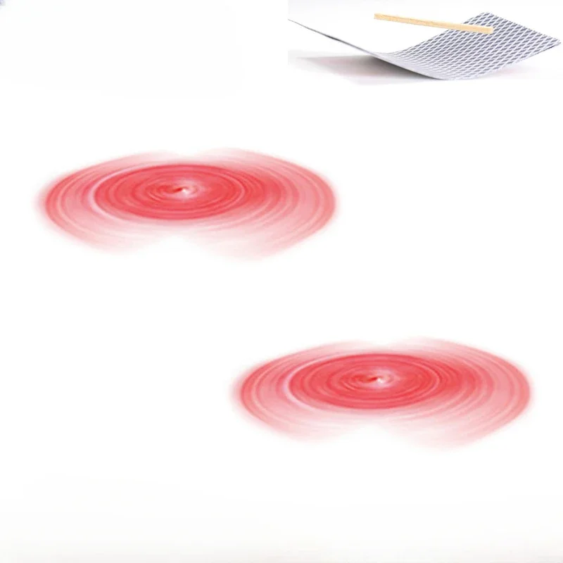 Anillos de póquer voladores educativos, trucos de magia, cartas que fluyen, diversión, fiesta callejera, espectáculo de magia, accesorios para principiantes, juguetes científicos - imagen 5