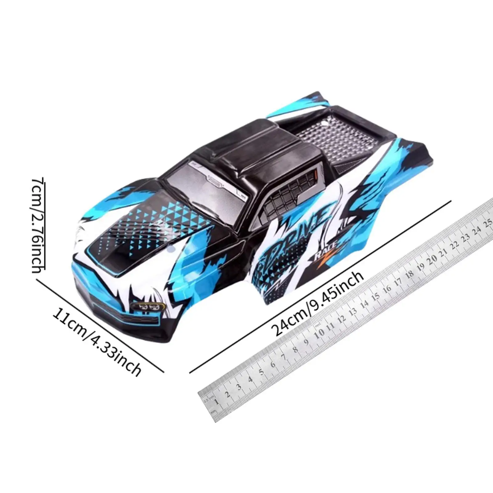 1/16 RC Car Body Shell Sturdy Upgrade Update Parts for 16101 16102 Hobby Car