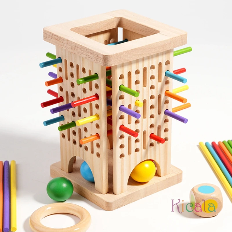Juego matemático Montessori de madera para niños – Contar y calcular - imagen 5
