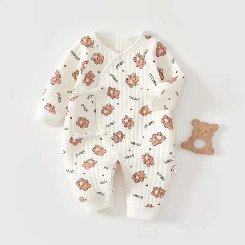 Somenie Mono grueso de algodón para bebé – Body de invierno - imagen 3