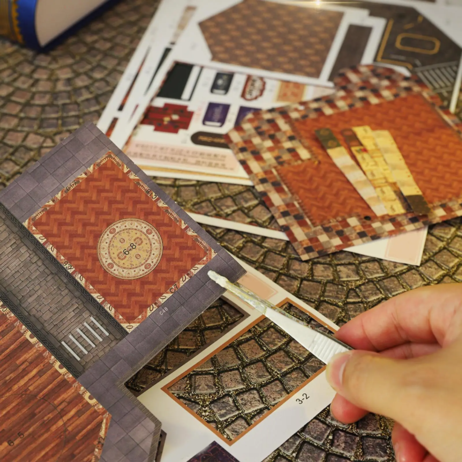 Diy Mini Dollhouse Kits Ornament Educational Toy for Kids Ages 12+ 3D Puzzles