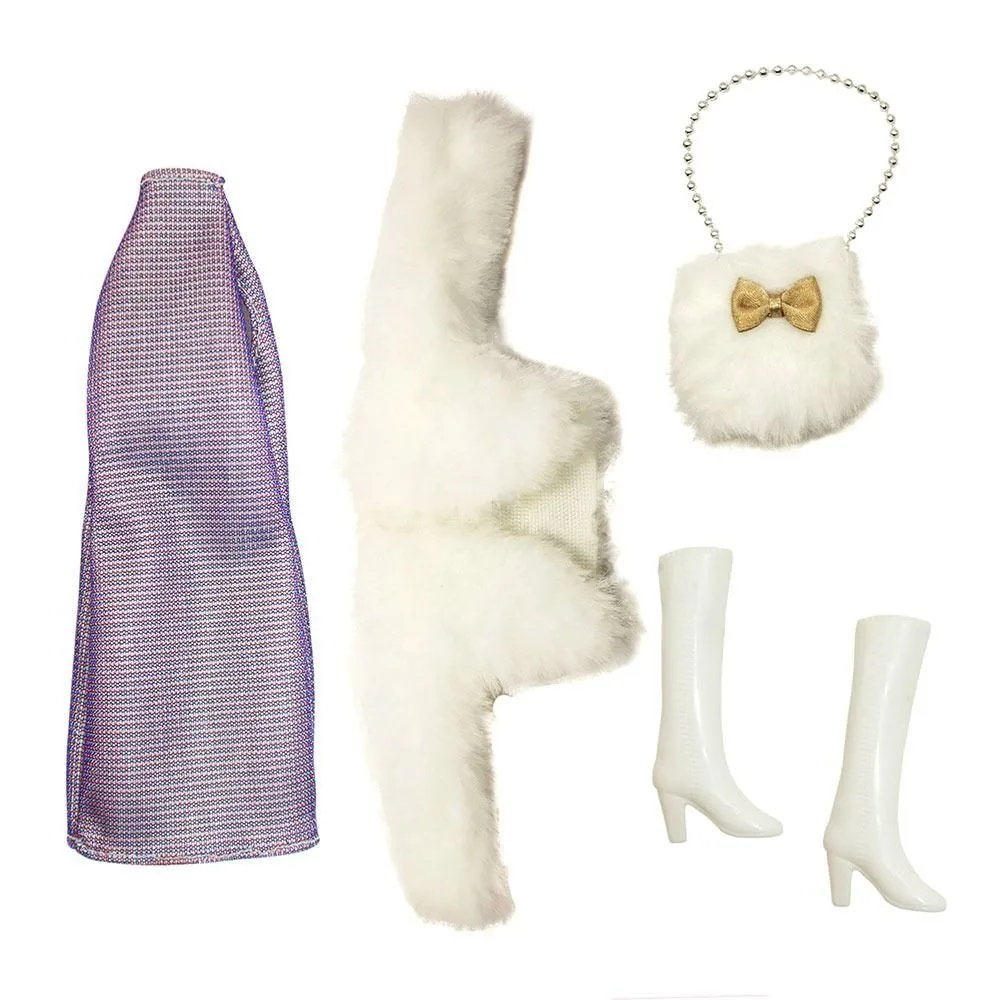 Vestido fiesta para muñecas BJD – Chaqueta y botas incluidas - imagen 4