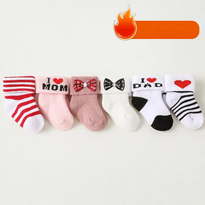 Calcetines cálidos altos para niñas otoño e invierno – suaves