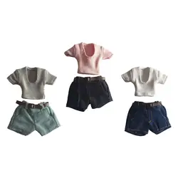 Conjunto ropa para figura de acción – Camiseta y shorts 6 pulgadas