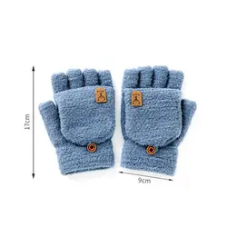 Guantes sin dedos de algodón para niños – Invierno