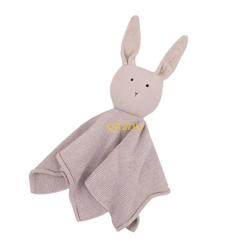 QX2D lindo coneje mando toalla toalla acurrucada - imagen 5