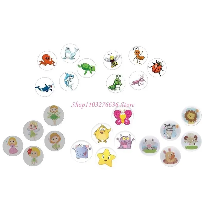 Pegatinas entrenamiento R6FD reutilizables pegatinas entrenamiento para ir baño - imagen 3