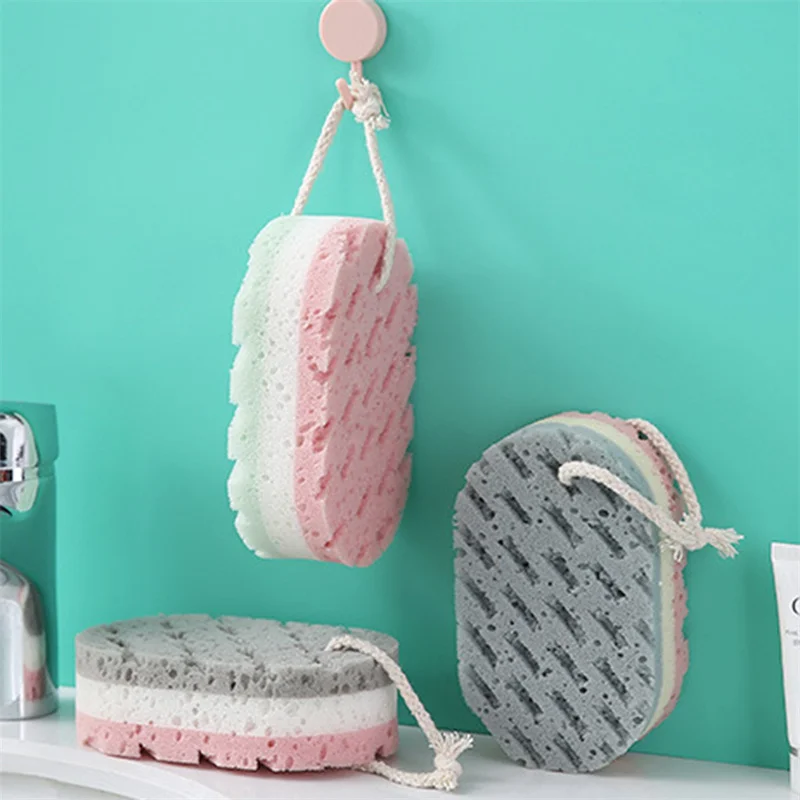 Esponja de baño infantil con masaje exfoliante suave para niños - imagen 2