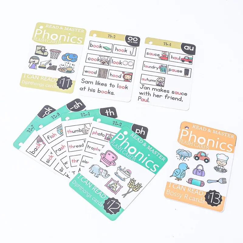 Tarjetas lenguaje Montessori – Fonética y corrección de pronunciación - imagen 3