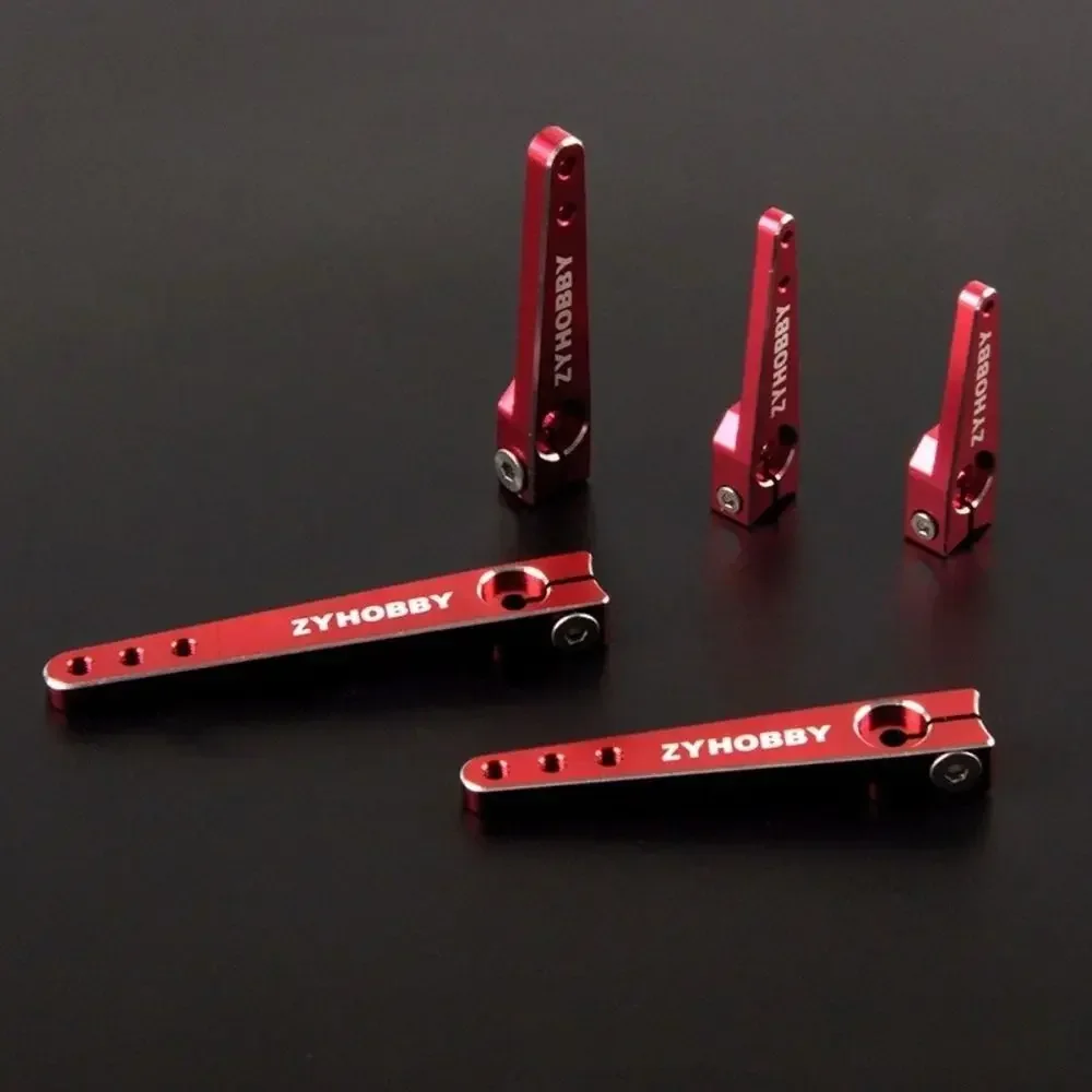 Brazo servo de aluminio rojo para avión RC infantil - imagen 3