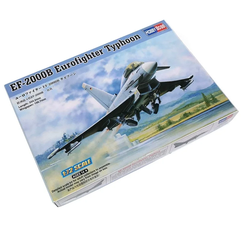 TRUMPETER 1/72 EF-2000B Eurofighter Typhoon Fighter modelo de rompecabezas de ensamblaje de plástico - imagen 3