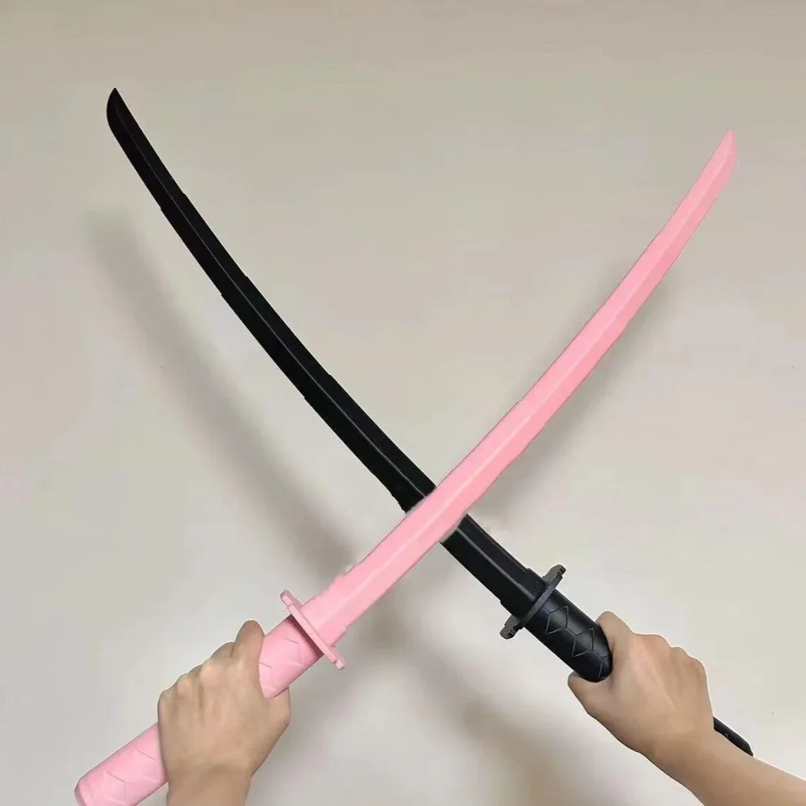 Cuchillo impreso en 3D, espada retráctil creativa, accesorios de Cosplay, juguetes para aliviar el estrés, suministros de fiesta para niños, regalos de cumpleaños, 2/1 Uds. - imagen 3