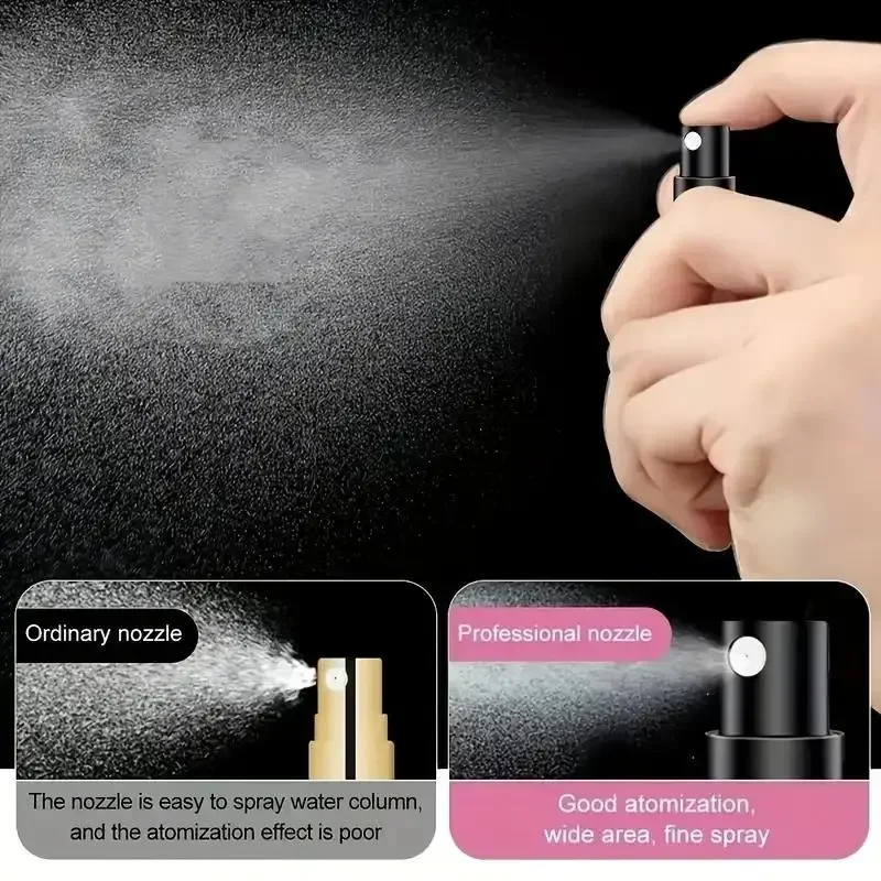 Mini contenedor de líquidos atomizador de Perfume portátil de aluminio de 5ml para cosméticos, botella rellenable vacía de alcohol en aerosol - imagen 4