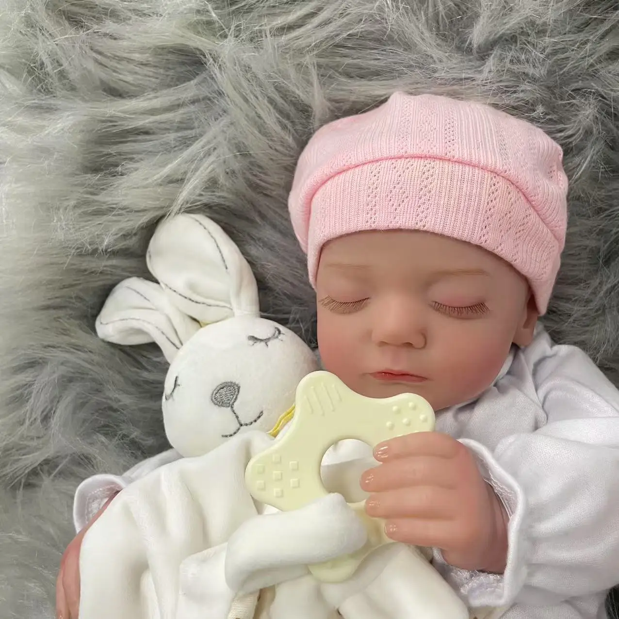 Muñeca Reborn Alessia hiperrealista de piel natural - imagen 3