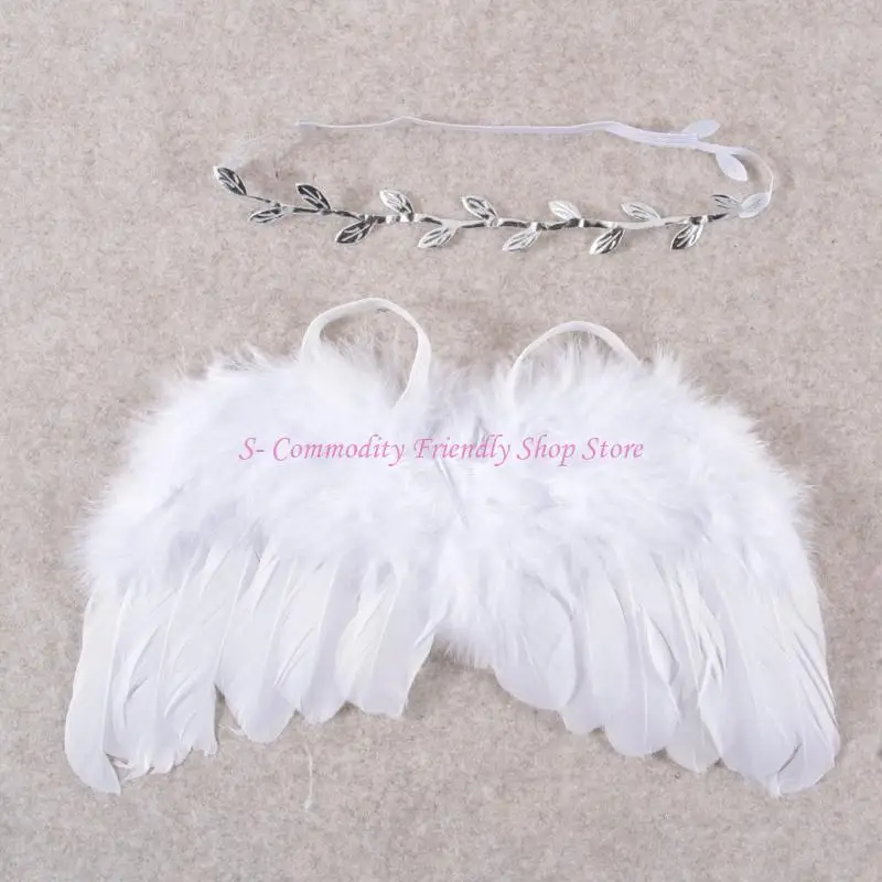 85ae Valentín Día disfraces Baby Hojas recién nacidos Diadenta cosplay cosplay Fotografía Autbit Baby Girl - imagen 5