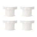 4pcs white