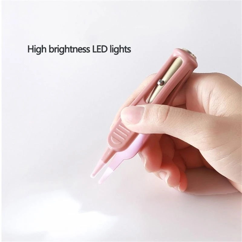 M76C Innovadora herramienta limpieza nasal para bebés con removedor clip booger iluminado ligero - imagen 3