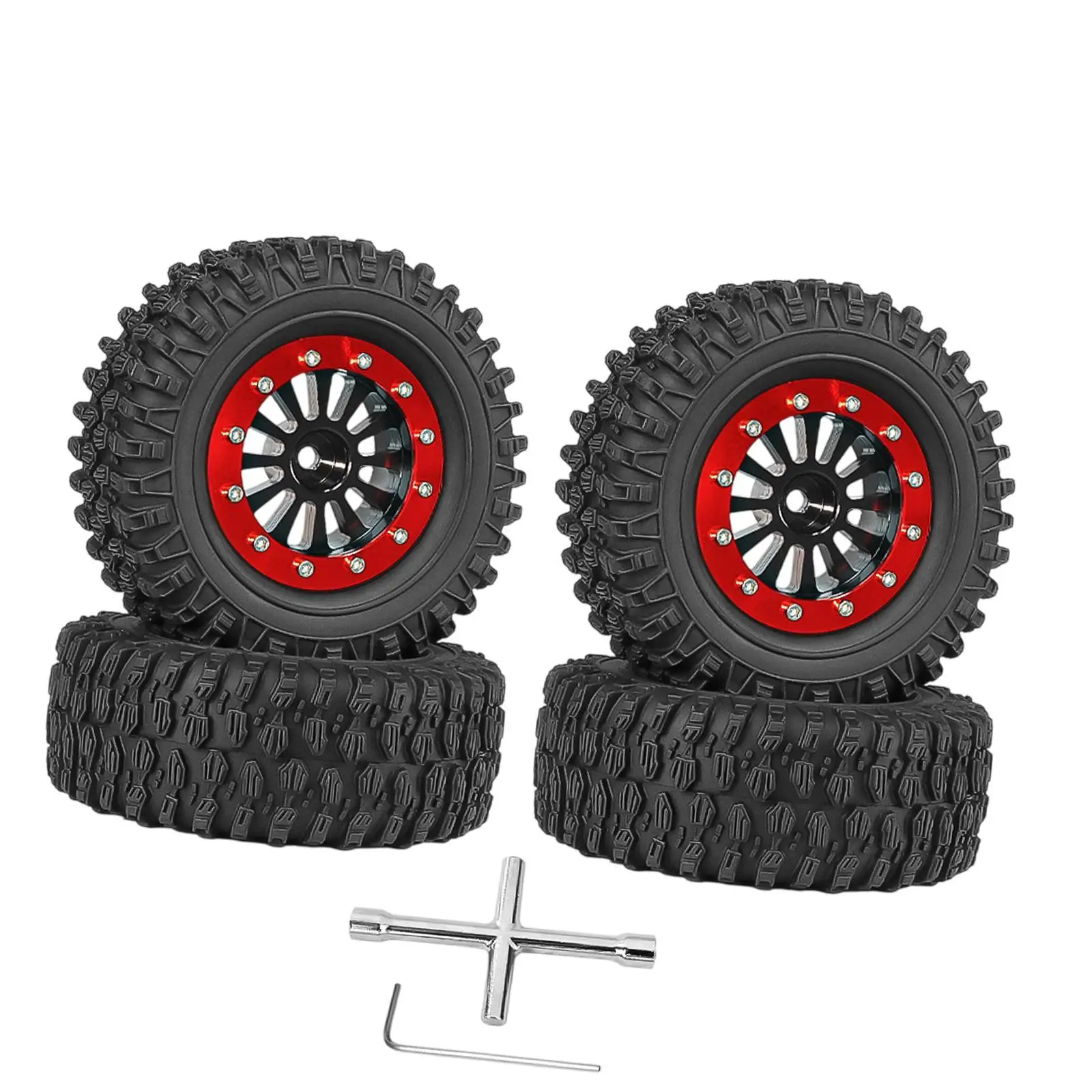 black red