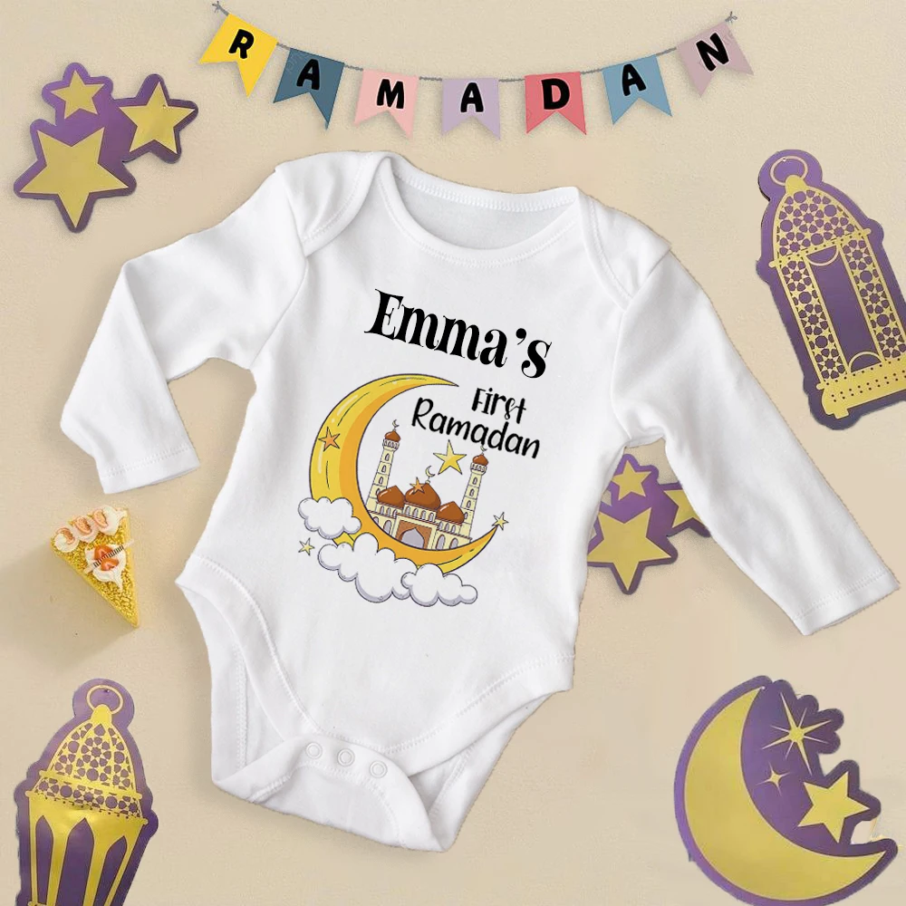 Body bebé personalizado de algodón con nombre - Diseño exclusivo