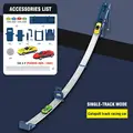 2 cars 1 track blue