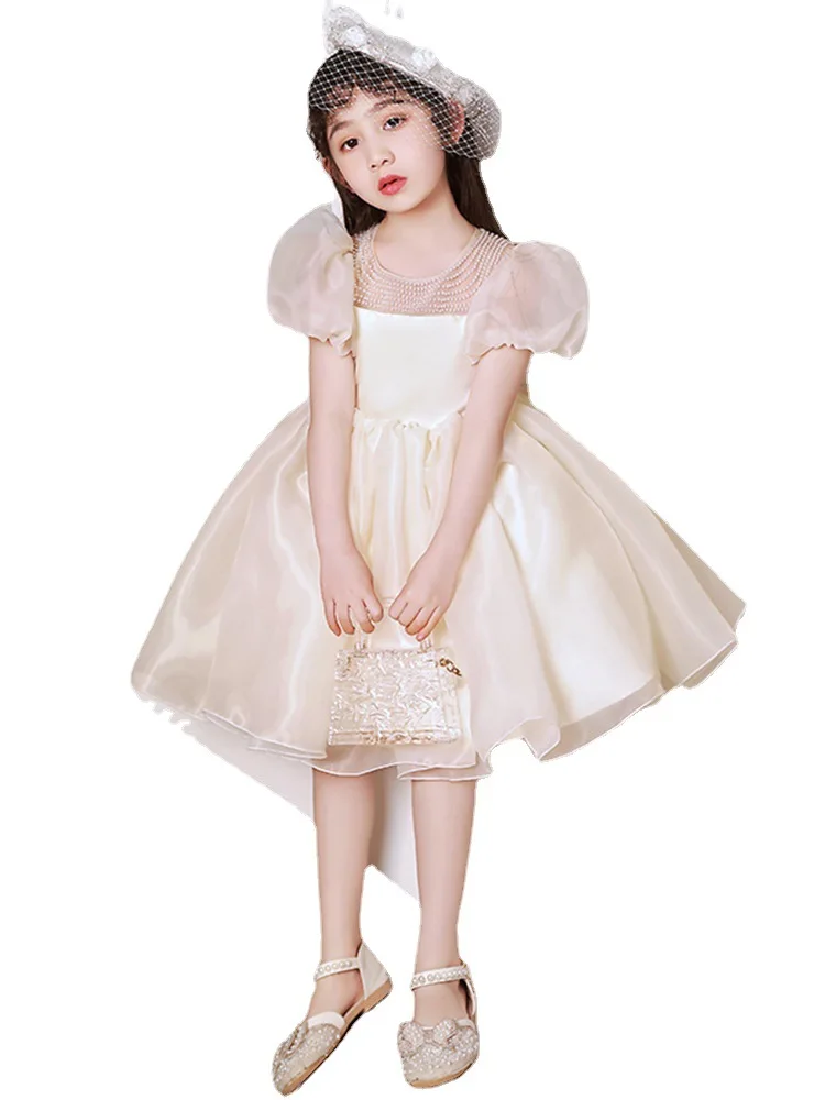 Vestido de flores para niña, vestidos de novia para dama de honor, vestidos de baile de Lolita, ropa de fiesta de Boutique para niña, vestidos elegantes - imagen 5