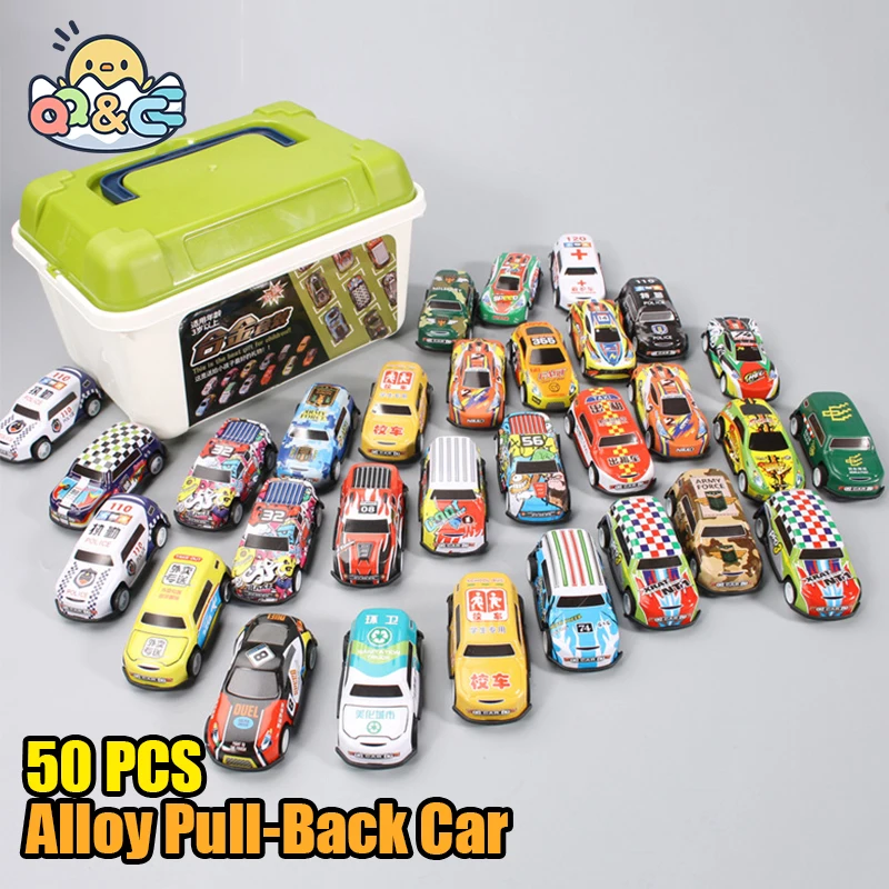 Mini coches de inercia para niños – Juguete clásico de plástico - imagen 2