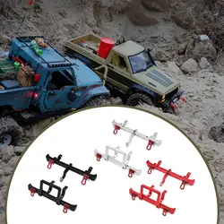 Piezas de mejora parachoques trasero delantero RC a escala 1:12, repuesto resistente para modelo coche MN82