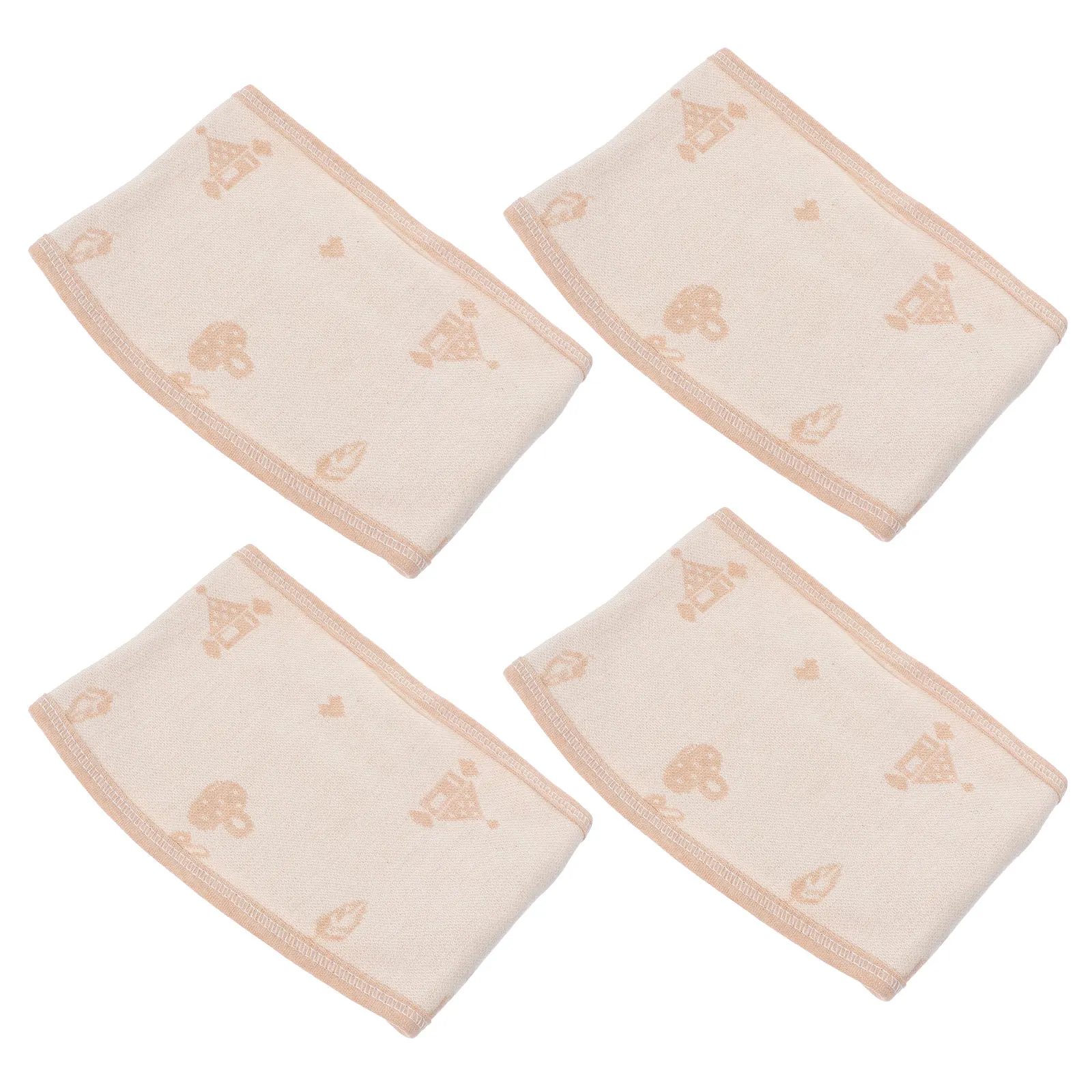 4 Uds. Bandas para el ombligo del bebé, Protector infantil de algodón, bandas para el vientre para recién nacidos suaves y cálidas y respetuosas con la piel para bebés pequeños - imagen 2