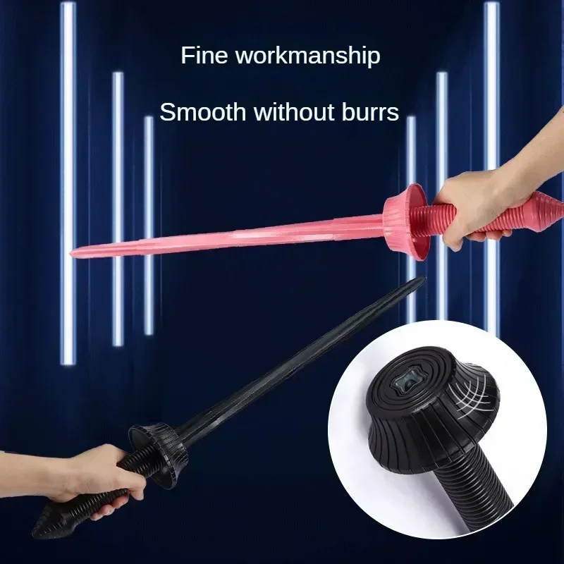 Espada espiral telescópica de gravedad 3D: espada samurái, juguete para aliviar el estrés, accesorios de cosplay, regalo de cumpleaños, Katana occidental, espada de anime - imagen 4