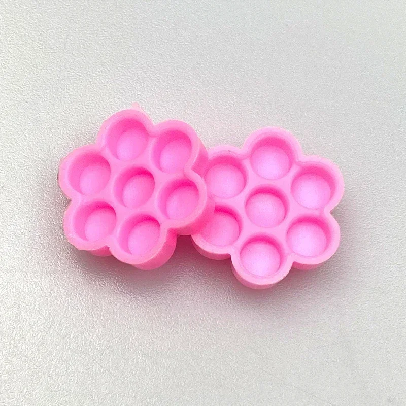 Corona de pestañas 100 Uds. Taza de plástico portátil para pestañas en polvo, taza de flores, mini taza de flores bonita, accesorios de herramientas para pestañas postizas