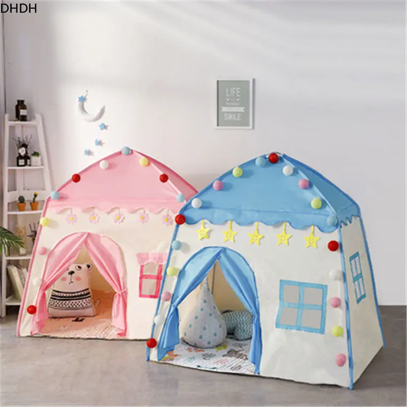Tipi castillo de princesa plegable para juegos infantiles - imagen 2